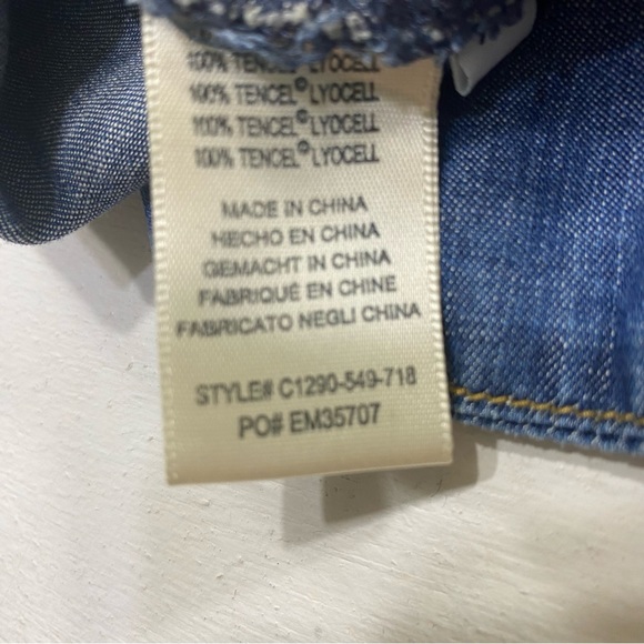 Cloth & Stone chambray shirt - Picture 5 of 8